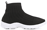 Czarne Sneakersy Pay Attention