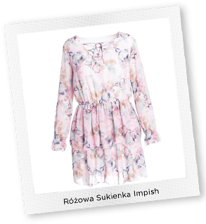 Różowa Sukienka Impish