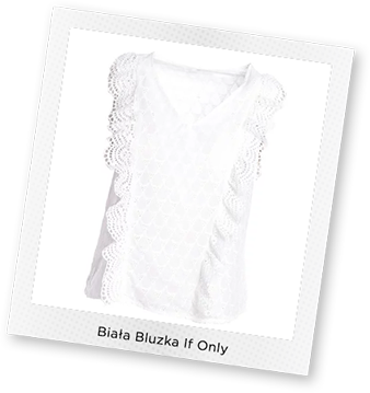 Biała Bluzka If Only